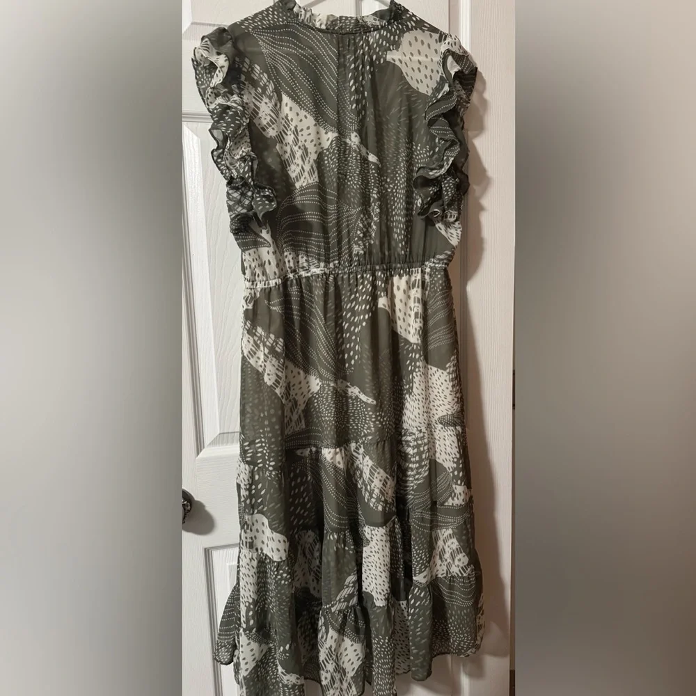 Philosophy Women’s Dress in Green and White - Picture 5 of 6